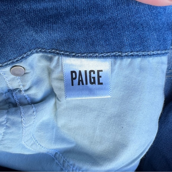 PAIGE Women’s Size 29 HOXTON ANKLE RAW HEM SKINNY JEAN - ALYESKA* High Waisted - Picture 13 of 16